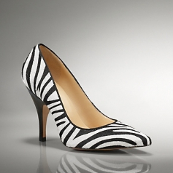 Talbot's calf hair zebra print pumps! EUC! - Picture 1 of 6